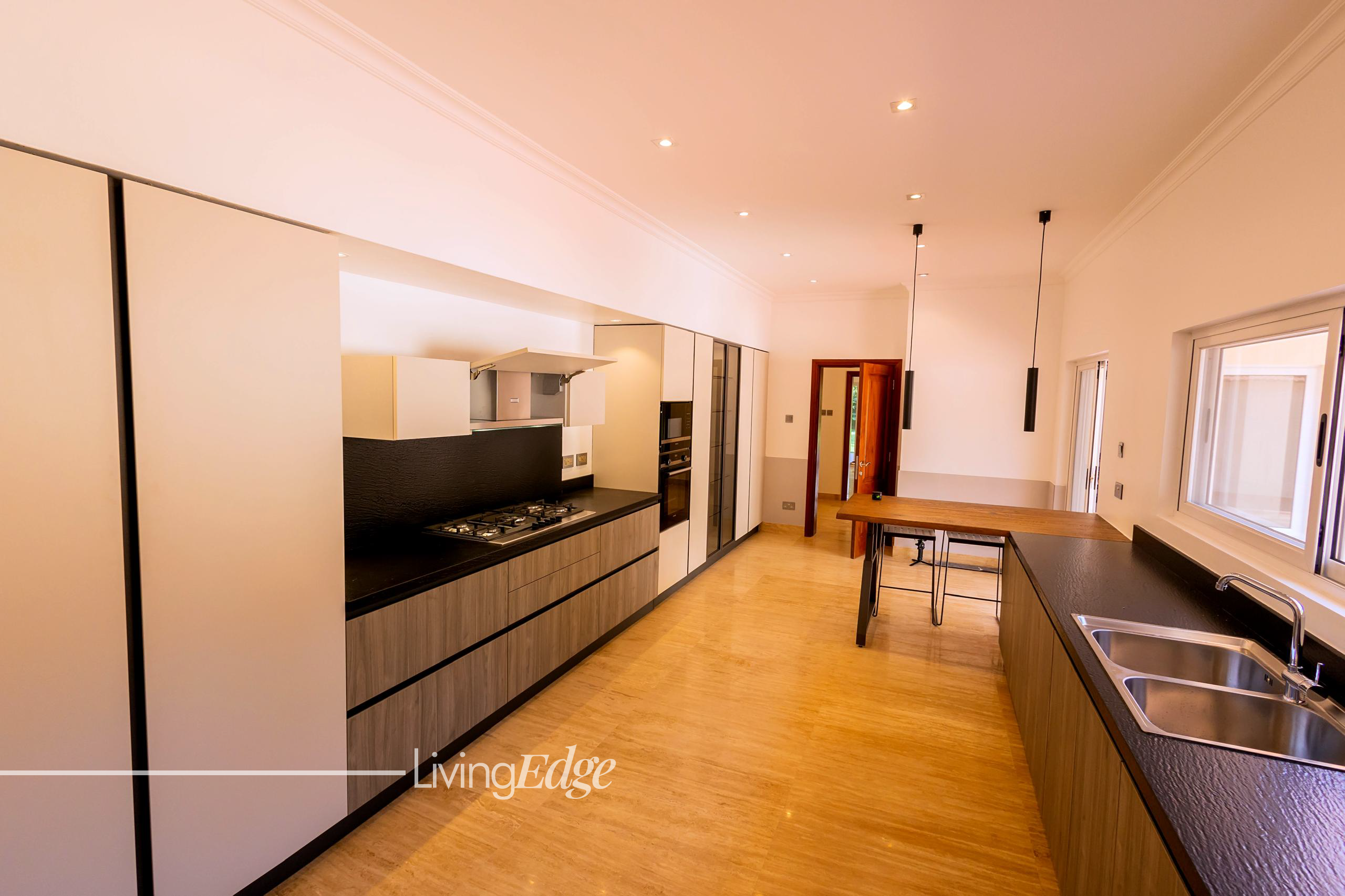 Contemporary Gourmet Kitchen