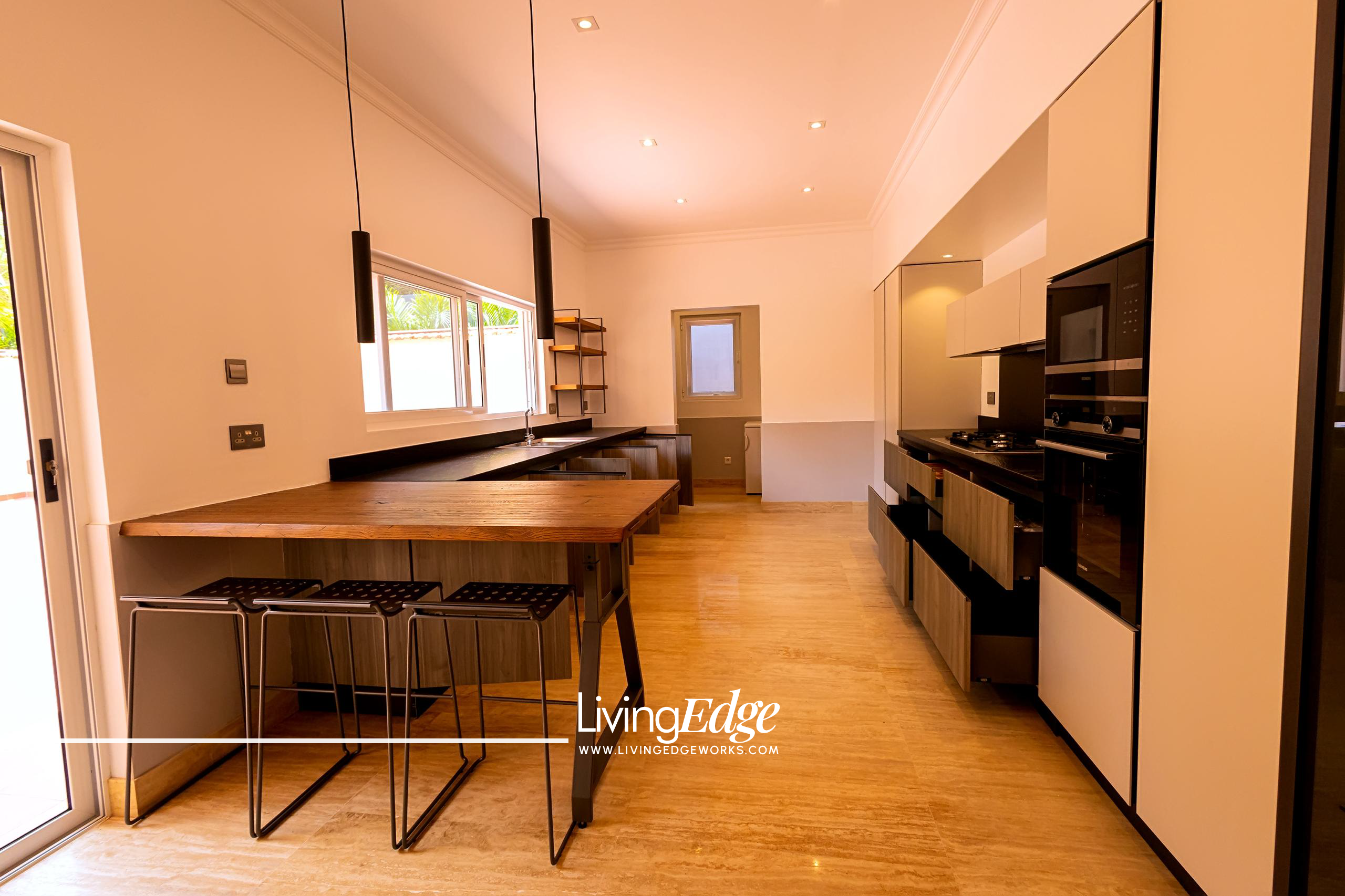 Contemporary Gourmet Kitchen